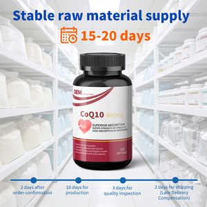 Complément alimentaire pour la santé cardiaque, marque privée OEM, capsules de coenzyme Q10 en gélules molles, pour les vendeurs Amazon FBA, conforme aux normes COA et testées par un tiers. - Product Image 3