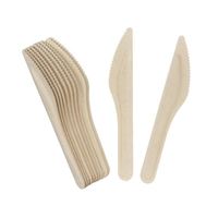 Ustensiles jetables en bagasse biodégradables en pulpe de canne à sucre – Fourchette, cuillère, couteau – Couverts écologiques pour restaurants – Vente en gros