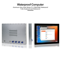PC Táctil Industrial de 15 Pulgadas 4:3 de Alto Brillo, IP66 Resistente al Agua, al Polvo y a las Vibraciones, Panel de Control Integrado