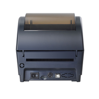 Impresora de Códigos de Barras de Escritorio Hongkai, Impresión Térmica 1D/2D, Multi-Clock, Certificación CE/EU, 203dpi, USB+LAN, Compatible con Papel de 80mm