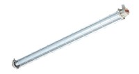 Lampe de garage LED étanche IP65 et antidéflagrante (Ex IIB T6) avec tube T8 ignifuge 18W/36W/54W, corps en aluminium, CRI élevé 80, garantie 5 ans
