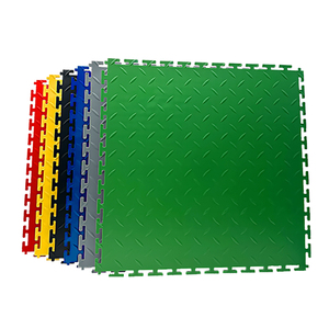 <b>PVC</b> Floor <b>Tiles</b> 5mm Slip-resistant Drip-drop Floor Mats Heavy-duty Click Lock Design Waterproof Durable <b>PVC</b> Flooring <b>Tiles</b> - Product Image 1