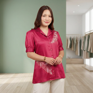 เสื้อเชิ้ตทางการสำหรับผู้หญิงใส่ได้พอดีกับชุดสำนักงานและสไตล์การซื้อส่งตรงจากผู้ผลิต - Product Image 4