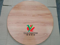 Table café en résine bois antique, forme carrée, Durable, 1 pièce