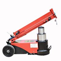 Cric hydraulique pneumatique pliable en acier DINGLIBO 80 tonnes électroplaqué AJ80 certifié CE ISO, temps de levage 3s-5s, fonctionnement à -60°C-50°C