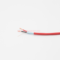 Cable de resistencia al fuego de seguridad 22AWG 18AWG 2 núcleos 4 núcleos 1, 5 mm2 o 2, 5 mm2 100M carrete blindado Cable de alarma contra incendios sin blindaje
