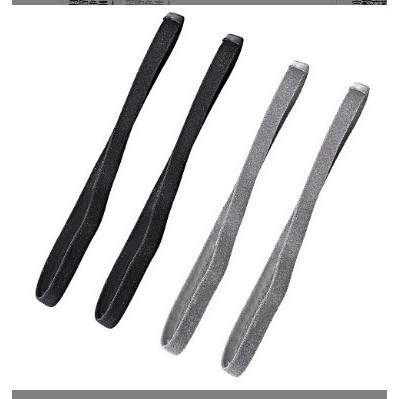 L084K-12-N, lot de 3 (2 noirs, 2 gris)