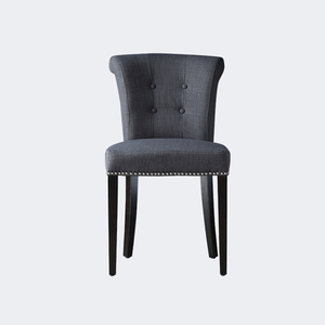 El estilo francés antiguo anillo tapizado de sillas de comedor - Product Image 1