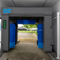 Système de lavage de voiture sans personnel 24h/24 avec 5 brosses EVA et pulvérisation automatique de mousse nettoyante pour un effet de nettoyage complet