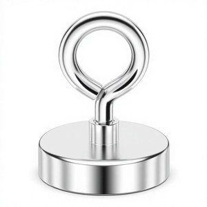 <strong>Neodymium</strong> Pot <strong>Magnet</strong> N52 150 LBS Strong Eyebolt Industrial Fishing Hoisting Lifting <strong>Security</strong> <strong>Tags</strong> <strong>Removal</strong> Tool Welding - Product Image 1
