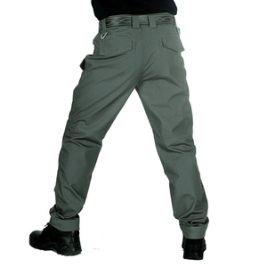 Pantalon tactique multi-poches de grande taille pour agents de sécurité urbains, noir, kaki, vert, coyote brun, DFP0308 - Product Image 6