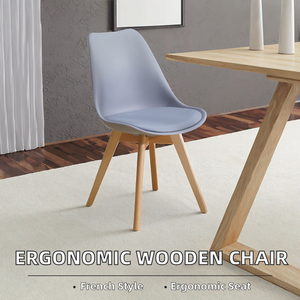 Chaises de salle à manger de style français pour usage commercial dans les restaurants, chaise au design simple pour restaurants et cafés - Product Image 2