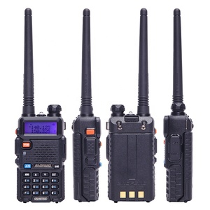 Radio Bidireccional Portátil UV-5R de 5W, VHF UHF de Doble Banda, Analógico, Walkie Talkie con Cargador, Antena, Resistente al Agua IP54 - Product Image 5