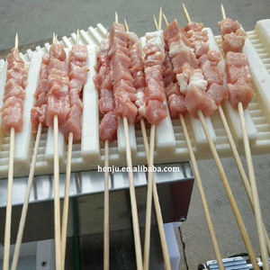 Nueva máquina de pinchos de carne más vendida, máquina para hacer cuerdas, máquina de pinchos para barbacoa, gran oferta, Shish <span class=keywords><strong>Kebab</strong></span> - Product Image 3