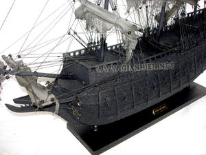 Flyingg Dutchman โมเดลเรือไม้สูง-ตกแต่งสำหรับ5ถึง7ปี - Product Image 2