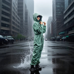 Tuta da equitazione all'aperto alla moda tute da tuta impermeabile negozio di animali giardinaggio impermeabile LOGO personalizzato impermeabile di alta qualità - Product Image 5