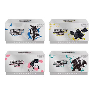 Authentic <strong>Pokemoned</strong> Scarlet Violet Departure/Journey Travel Gift <strong>Box</strong> 4 Styles Greninjar <strong>Iron</strong> Handss Meww Charizardro PTCG Card - Product Image 1