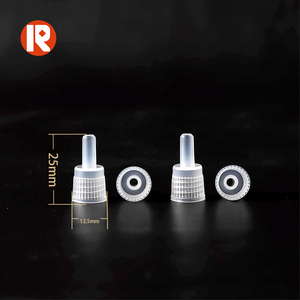 Bán Buôn Rõ Ràng Gân Nhựa Sharp Cap Đầy Màu Sắc <span class=keywords><strong>Twist</strong></span> Cap Kim Top Cap Cho Chai Nhựa - Product Image 3