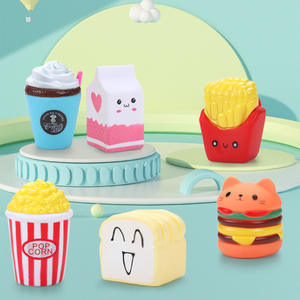 ของเล่นทำจากไวนิลรูปการ์ตูนสำหรับเด็กของเล่น<span class=keywords><strong>รูป</strong></span>เฟรนช์ฟรายส์จำลองน่ารักสำหรับเด็ก - Product Image 5