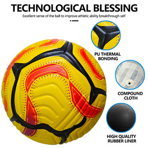 Balón de Fútbol HUANDONG HD-TG, Talla 5, Material de Cuero, Cosido a Máquina con Unión Térmica, 0.41-0.45 kg, Se Aceptan Pedidos OEM y ODM - Product Image 2