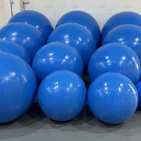 Ballon gonflable géant personnalisé en PVC, coloré, pour événements promotionnels, forme ronde