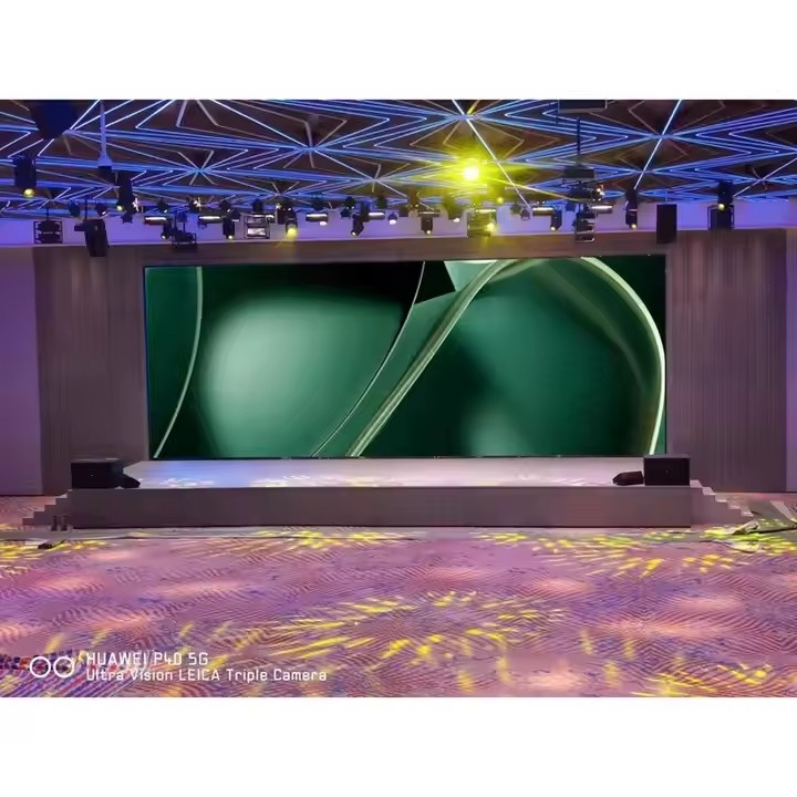 sliding wall led screen