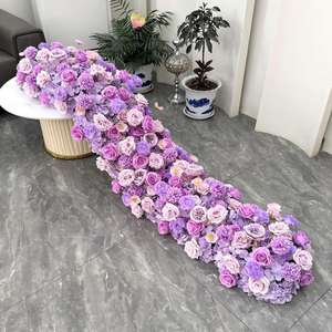 Camino de Mesa Floral Artificial en Oferta, Decoración para Bodas, Arco para Fiestas Navideñas, Centro de Mesa Perfecto - Product Image 6