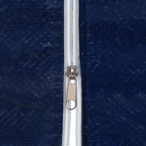 Accessoires pour tente de fête bleue avec 2 parois latérales zippées en tissu Oxford PE, ouverture automatique rapide, type extensible, tente d'été - Product Image 6
