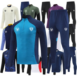 カスタマイズ可能2025 26サッカートラックスーツメンズ子供用ハーフジッパーTuta Da CalcioサッカートレーニングMaillot De Sport De Football - Product Image 6