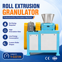 Granulateur à double rouleau pour engrais secs, machine de granulation composée pour NPK, potasse, phosphate