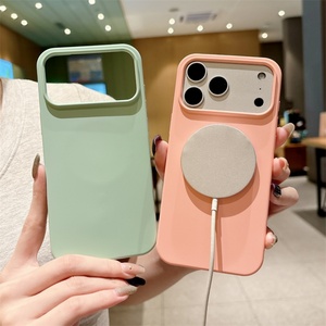 Funda Magnética de Silicona Líquida Antigolpes de Microfibra de Gamuza de Nuevo Estilo para iPhone 17 Pro Max - Product Image 2