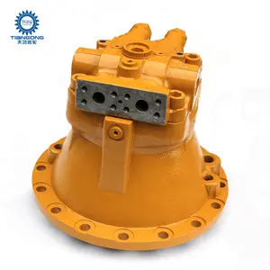 Pompa hidrolik ekskavator baru kualitas tinggi M2X120B E320 E320B motor ayun assy untuk penggerak ayunan 116-3549/116-3550