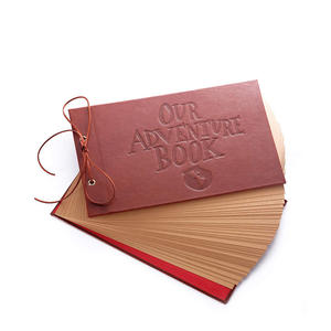 Il Nostro Libro delle Avventure con Copertina <span class=keywords><strong>in</strong></span> <span class=keywords><strong>Pelle</strong></span>, <span class=keywords><strong>Album</strong></span> Fotografico Fai-da-Te, Libro degli Ospiti - Product Image 2