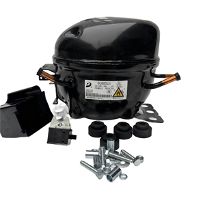 คอมเพรสเซอร์ทำความเย็น SU50DU1 <span class=keywords><strong>doper</strong></span> ใหม่160-260V ~ 50Hz ความดันต่ำปานกลางการรับรองบิก R290สารทำความเย็น1ปี - Product Image 1