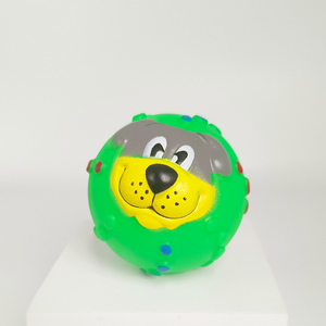 Giocattolo Interattivo per Cani a Forma di Palla con Faccia di Cane, Ecologico, <span class=keywords><strong>Squeaky</strong></span>, per Pulizia Denti, Vari Stili, Vendita all'Ingrosso - Product Image 6