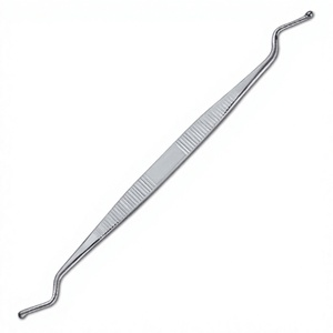 6flowers Martini Curette Instrument chirurgical en acier inoxydable, forceps manuel à pince pour la chirurgie générale, Classe I, certifié CE - Product Image 2