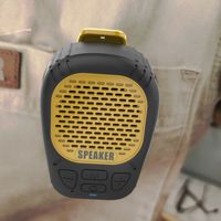 Speaker LED nirkabel USB BT portabel, mikrofon Mini bawaan, USB, akses kartu TF, baterai bebas genggam, musik untuk luar ruangan