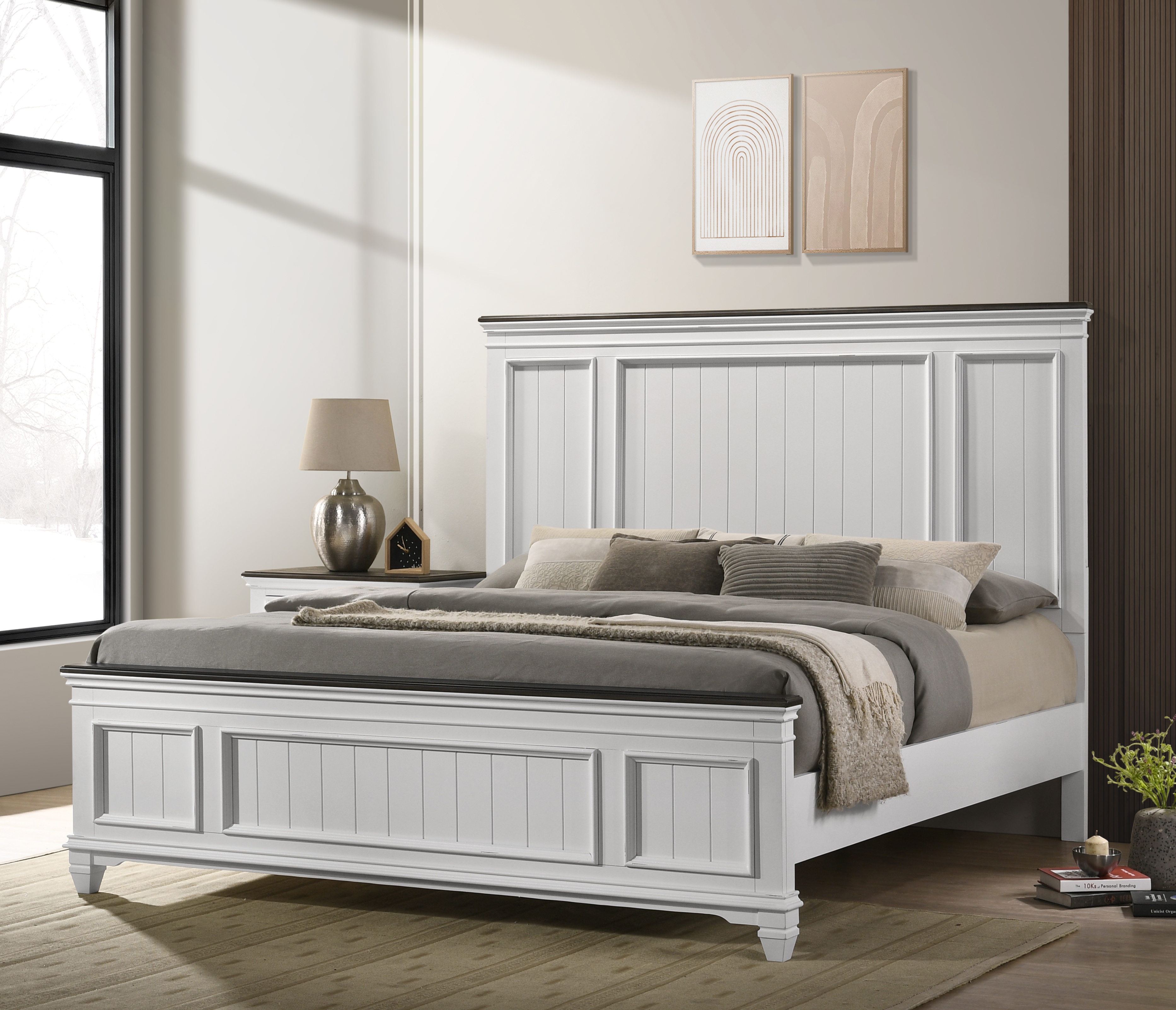 Antique White+Gray