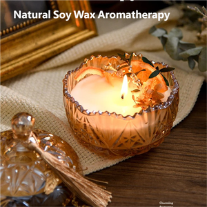 <span class=keywords><strong>Ensemble</strong></span> de bougies parfumées haut de gamme avec huile essentielle, cire de soja naturelle, coffret cadeau d'aromathérapie pour femmes, relaxation, anniversaire, pendaison de crémaillère - Product Image 3