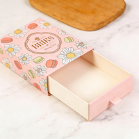Boîte d'emballage alimentaire écologique personnalisée pour sushis, chips, bonbons, macarons, desserts, chocolats, biscuits - Boîtes rigides sur mesure