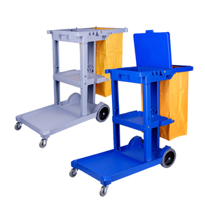Chariot <span class=keywords><strong>de</strong></span> nettoyage pliable multifonctionnel pour hôtels Chariot d'entretien ménager Fournitures <span class=keywords><strong>de</strong></span> conciergerie en gros - Product Image 3