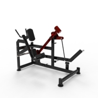 Machine à Squat Pendulaire Réglable à Charge Libre en Acier, Équipement Commercial d'Entraînement de la Force du Bas du Corps pour Salle de Sport