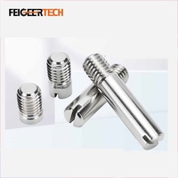 Axe de micro-moteur de précision CNC Feigeer Tech, broche de transmission en acier, broches de centrage en acier DIN 1471 ISO 8737