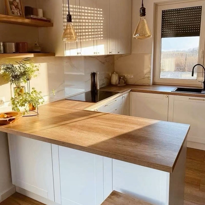 Modern American Style Solid Wood Kitchen Cabinets Luxury Kitchen Cabinets Kitchen Cabinets Accessories Set