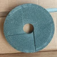 Roda Gerinda Keramik 150mm, Cakram Alumina Keramik Berikatan Vitrifikasi untuk Penggiling Silinder Pembuat Susu Kedelai