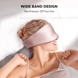 Custom Logo Silk <b>Eye</b> <b>Mask</b> Adjustable Velcro Soft Light Shading 3D Sleeping <b>Mask</b> for Travel for Head Weighted <b>Eye</b> <b>Mask</b> - Product Image 2