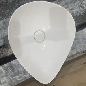 <span class=keywords><strong>Lavabo</strong></span> <span class=keywords><strong>de</strong></span> cerámica único, estilo moderno, <span class=keywords><strong>de</strong></span> bajo perfil, portátil, mueble <span class=keywords><strong>de</strong></span> <span class=keywords><strong>baño</strong></span>, consola - Product Image 2