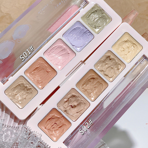 Paleta <span class=keywords><strong>de</strong></span> <span class=keywords><strong>corrector</strong></span> <span class=keywords><strong>de</strong></span> 5 colores que oculta las cicatrices del acné <span class=keywords><strong>ojeras</strong></span> lágrimas <span class=keywords><strong>de</strong></span> larga duración impermeable no se desvanece <span class=keywords><strong>corrector</strong></span> <span class=keywords><strong>de</strong></span> alta calidad - Product Image 3