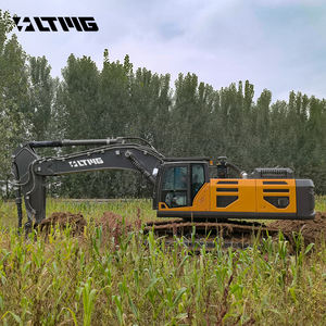 Excavadora de equipo pesado LTMG, excavadora hidráulica sobre orugas de 60 toneladas con <span class=keywords><strong>martillo</strong></span> de rotura opcional - Product Image 5