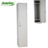 Armoire de rangement en acier noir à plusieurs compartiments pour le personnel